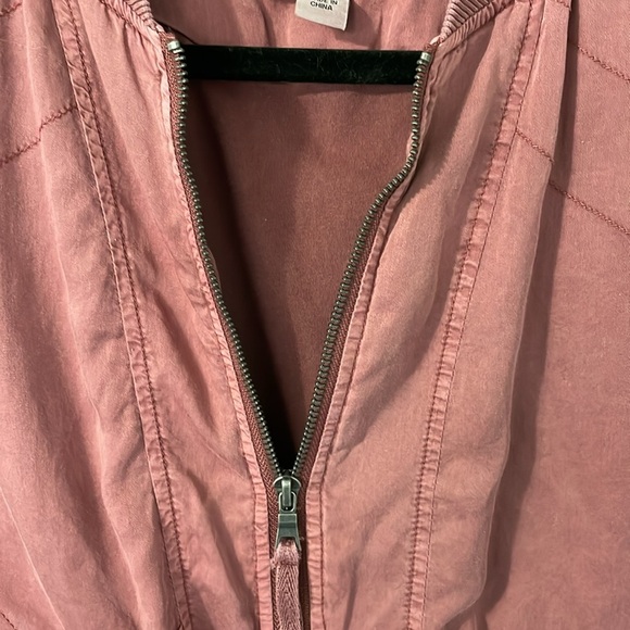 Marrakech by Anthropologie Pink Moto Utility Jacket Size Small - Picture 3 of 9